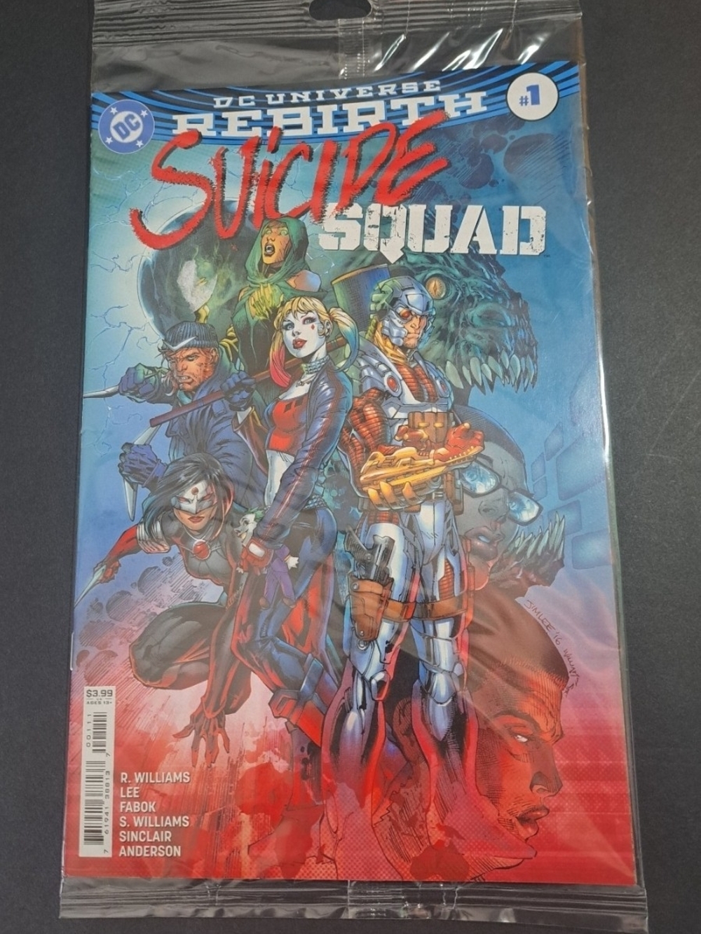SUICIDE SQUAD #1 Rebirth COMIC BOOK DC Comics Harley Quinn sealed